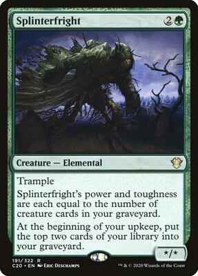 Magic: The Gathering - Commander 2020 - Splinterfright - Rare - Normal