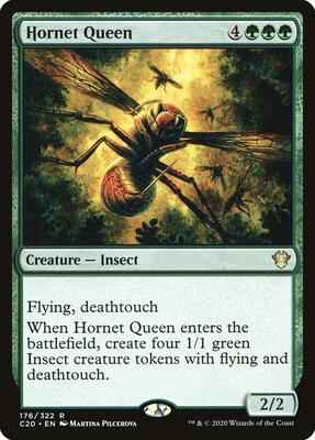 Magic: The Gathering - Commander 2020 - Hornet Queen - Rare - Normal