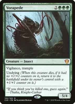 Magic: The Gathering - Commander 2020 - Vorapede - Mythic - Normal
