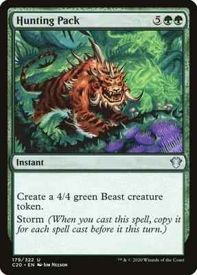 Magic: The Gathering - Commander 2020 - Hunting Pack - Uncommon - Normal