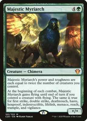 Magic: The Gathering - Commander 2020 - Majestic Myriarch - Mythic - Normal