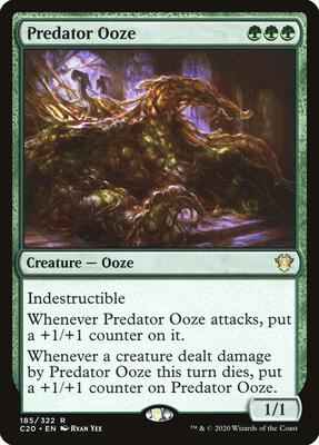 Magic: The Gathering - Commander 2020 - Predator Ooze - Rare - Normal