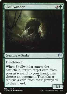 Magic: The Gathering - Commander 2020 - Skullwinder - Uncommon - Normal