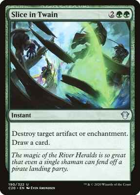 Magic: The Gathering - Commander 2020 - Slice in Twain - Uncommon - Normal