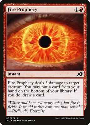 Magic: The Gathering - Ikoria: Lair of Behemoths - Fire Prophecy - Common - Normal