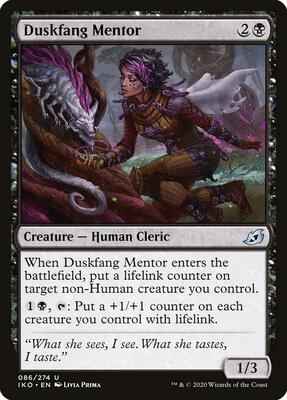 Magic: The Gathering - Ikoria: Lair of Behemoths - Duskfang Mentor - Uncommon - Normal