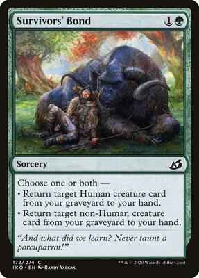 Magic: The Gathering - Ikoria: Lair of Behemoths - Survivors' Bond - Common - Normal