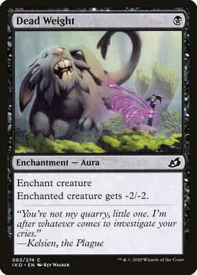 Magic: The Gathering - Ikoria: Lair of Behemoths - Dead Weight - Common - Normal
