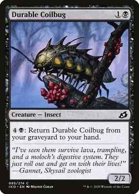Magic: The Gathering - Ikoria: Lair of Behemoths - Durable Coilbug - Common - Normal