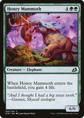 Magic: The Gathering - Ikoria: Lair of Behemoths - Honey Mammoth - Common - Normal