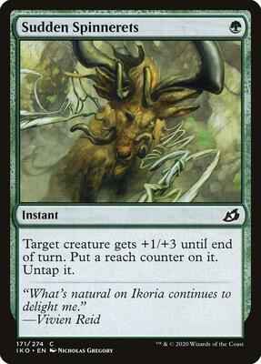 Magic: The Gathering - Ikoria: Lair of Behemoths - Sudden Spinnerets - Common - Normal