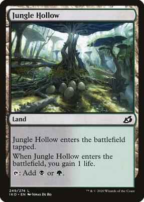 Magic: The Gathering - Ikoria: Lair of Behemoths - Jungle Hollow - Land - Normal