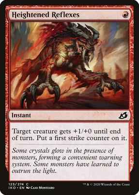 Magic: The Gathering - Ikoria: Lair of Behemoths - Heightened Reflexes - Common - Normal