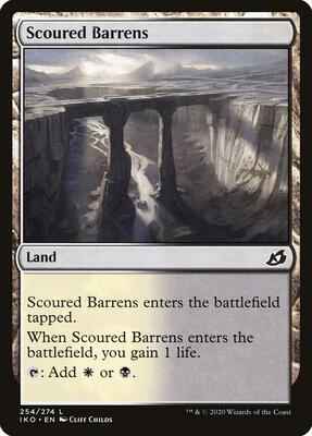 Magic: The Gathering - Ikoria: Lair of Behemoths - Scoured Barrens - Land - Normal
