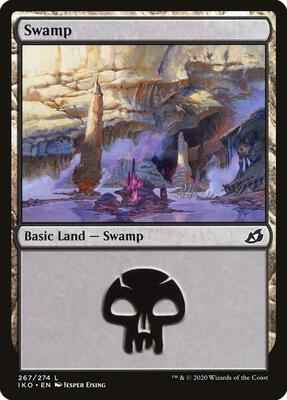 Magic: The Gathering - Ikoria: Lair of Behemoths - Swamp (267) - Land - Normal
