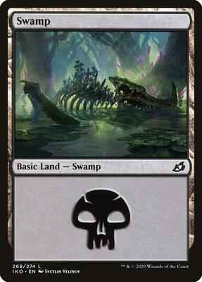 Magic: The Gathering - Ikoria: Lair of Behemoths - Swamp (268) - Land - Normal