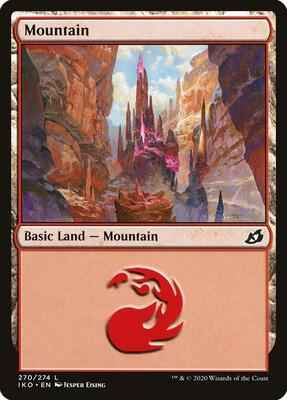 Magic: The Gathering - Ikoria: Lair of Behemoths - Mountain (270) - Land - Normal