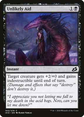 Magic: The Gathering - Ikoria: Lair of Behemoths - Unlikely Aid - Common - Normal