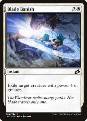 Magic: The Gathering - Ikoria: Lair of Behemoths - Blade Banish - Common - Normal