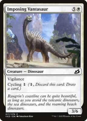Magic: The Gathering - Ikoria: Lair of Behemoths - Imposing Vantasaur - Common - Normal