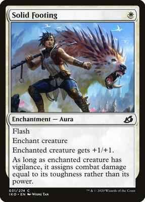 Magic: The Gathering - Ikoria: Lair of Behemoths - Solid Footing - Common - Normal