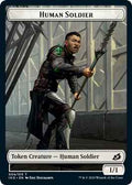Magic: The Gathering - Ikoria: Lair of Behemoths - Human Soldier Token (004) - Token - Normal
