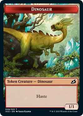 Magic: The Gathering - Ikoria: Lair of Behemoths - Dinosaur Token - Token - Normal