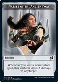 Magic: The Gathering - Ikoria: Lair of Behemoths - Emblem - Narset of the Ancient Way - Token - Normal