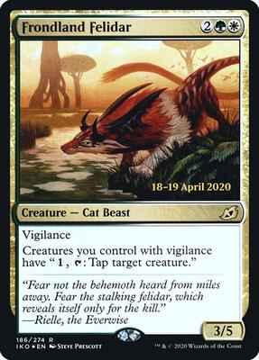 Magic: The Gathering - Prerelease Cards - Frondland Felidar - Rare - Foil