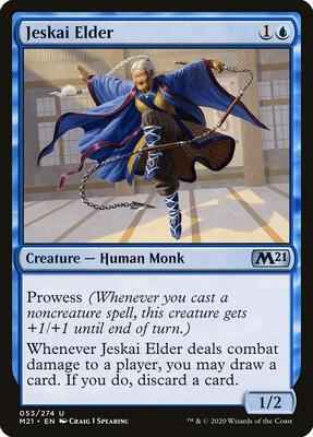 Magic: The Gathering - Core Set 2021 - Jeskai Elder - Uncommon - Normal
