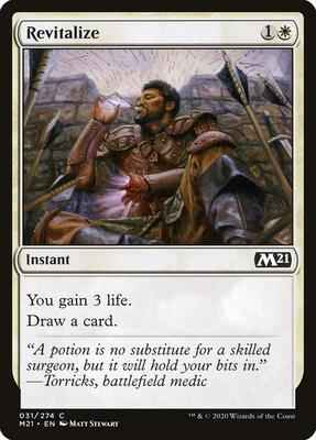 Magic: The Gathering - Core Set 2021 - Revitalize - Common - Normal