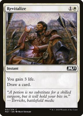 Magic: The Gathering - Core Set 2021 - Revitalize - Normal - Anime Card Craze