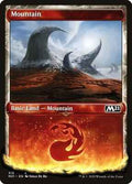 Magic: The Gathering - Core Set 2021 - Mountain (Showcase) - Land - Foil
