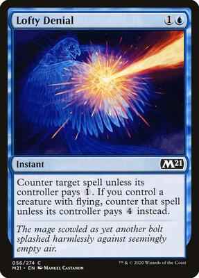 Magic: The Gathering - Core Set 2021 - Lofty Denial - Common - Normal