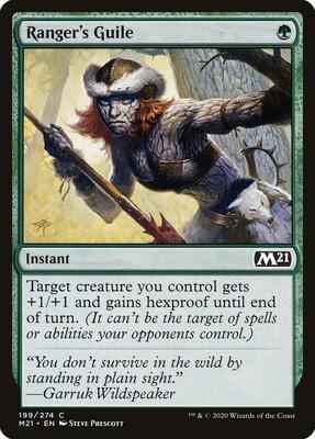 Magic: The Gathering - Core Set 2021 - Ranger's Guile - Common - Normal