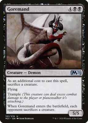 Magic: The Gathering - Core Set 2021 - Goremand - Uncommon - Normal