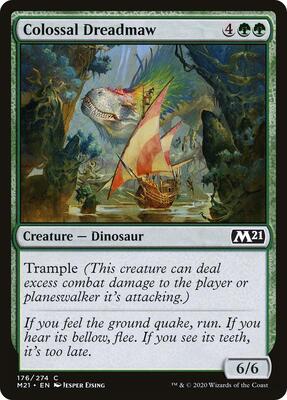 Magic: The Gathering - Core Set 2021 - Colossal Dreadmaw - Normal - Anime Card Craze