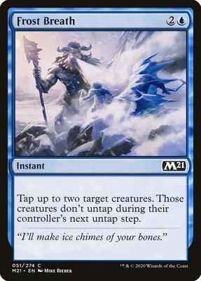 Magic: The Gathering - Core Set 2021 - Frost Breath - Common - Normal