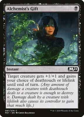 Magic: The Gathering - Core Set 2021 - Alchemist's Gift - Common - Normal