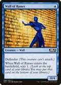Magic: The Gathering - Core Set 2021 - Wall of Runes - Common - Normal