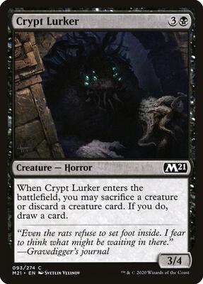 Magic: The Gathering - Core Set 2021 - Crypt Lurker - Normal - Anime Card Craze