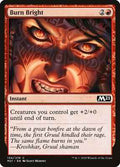 Magic: The Gathering - Core Set 2021 - Burn Bright - Common - Normal