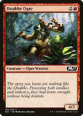 Magic: The Gathering - Core Set 2021 - Onakke Ogre - Common - Normal