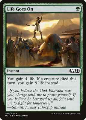 Magic: The Gathering - Core Set 2021 - Life Goes On - Common - Normal