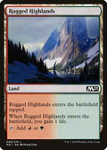 Magic: The Gathering - Core Set 2021 - Rugged Highlands - Land - Normal