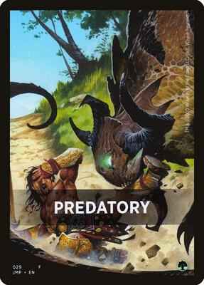 Magic: The Gathering - Jumpstart - Predatory Theme Card - Normal