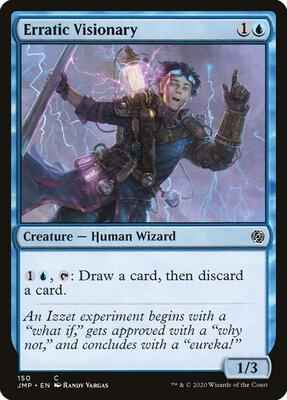 Magic: The Gathering - Jumpstart - Erratic Visionary - Normal