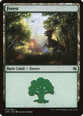 Magic: The Gathering - Jumpstart - Forest (073) - Normal