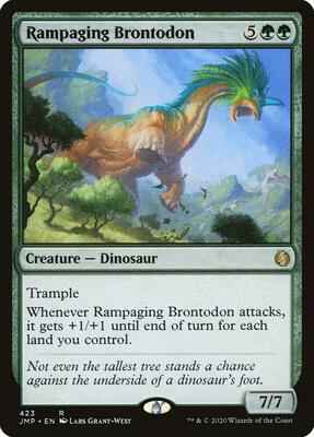 Magic: The Gathering - Jumpstart - Rampaging Brontodon - Normal
