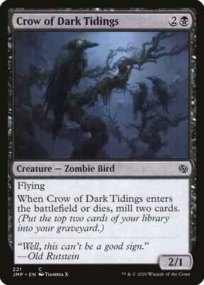 Magic: The Gathering - Jumpstart - Crow of Dark Tidings - Normal